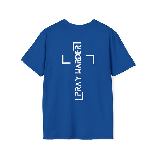 Pray Harder - Softstyle T-Shirt - Flocks of Faith